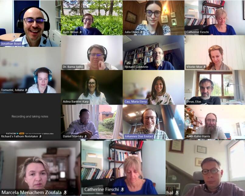Neron's academic team meeting
