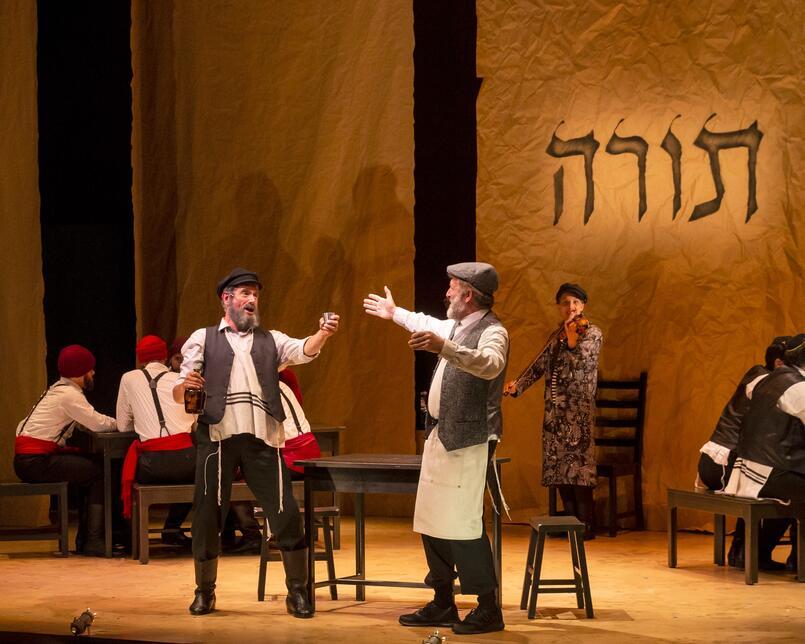Fiddler On The Roof on stage in New York