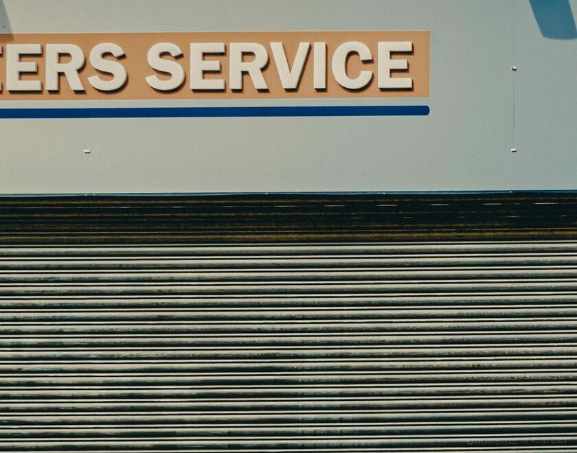 Closed career centre during Covi19 pandemic