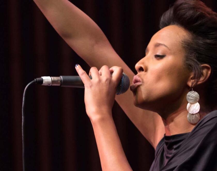 Israeli singer Ester Rada performing at JW3 London