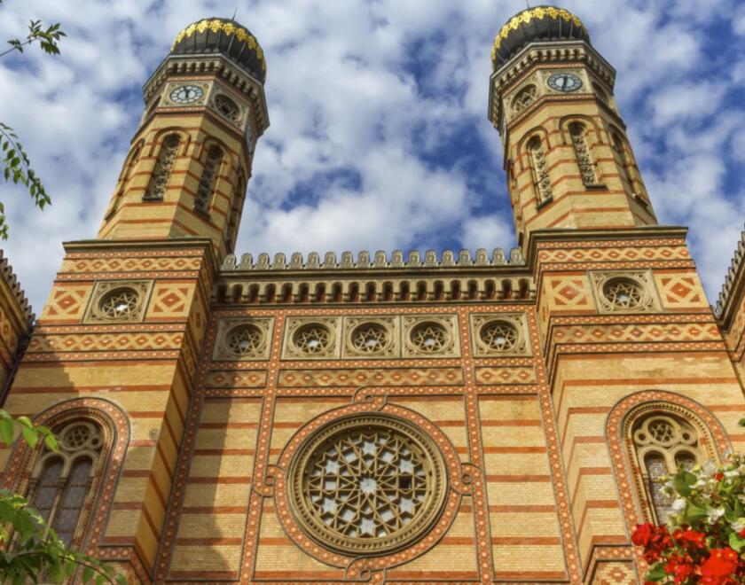 The great synagogue or tabakgasse synagogue, Budapest, Hungary