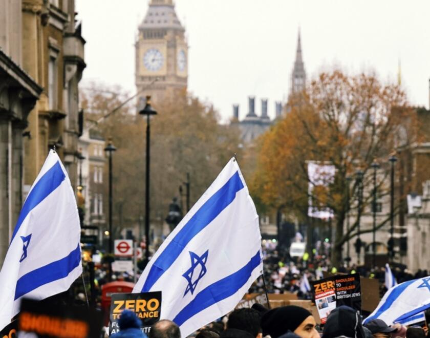 Pro-Israeli rally in London