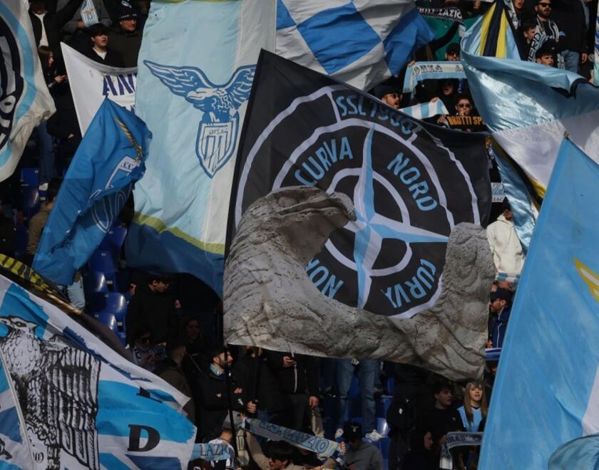 Lazio ultra fans