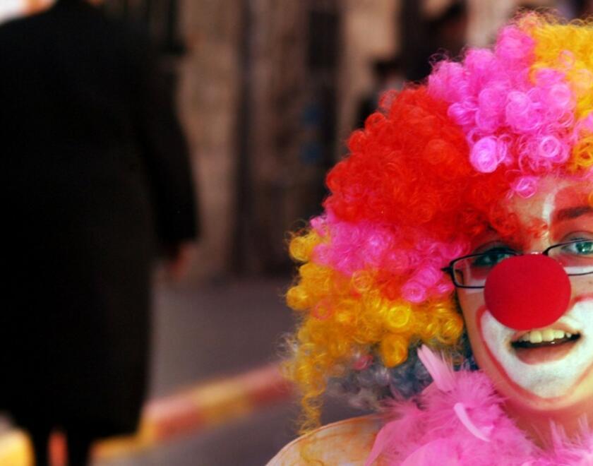 Jewish man in costume