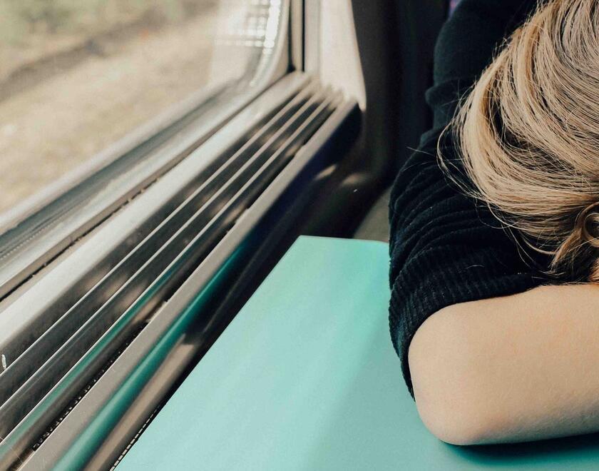 Woman tired